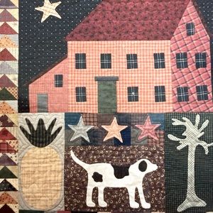 Quilt Pattern - Country Threads - Somebody’s Home - Throw or Wall Hanging